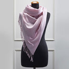 Πασμίνα Μονόχρωμη Αιγαίον Pink